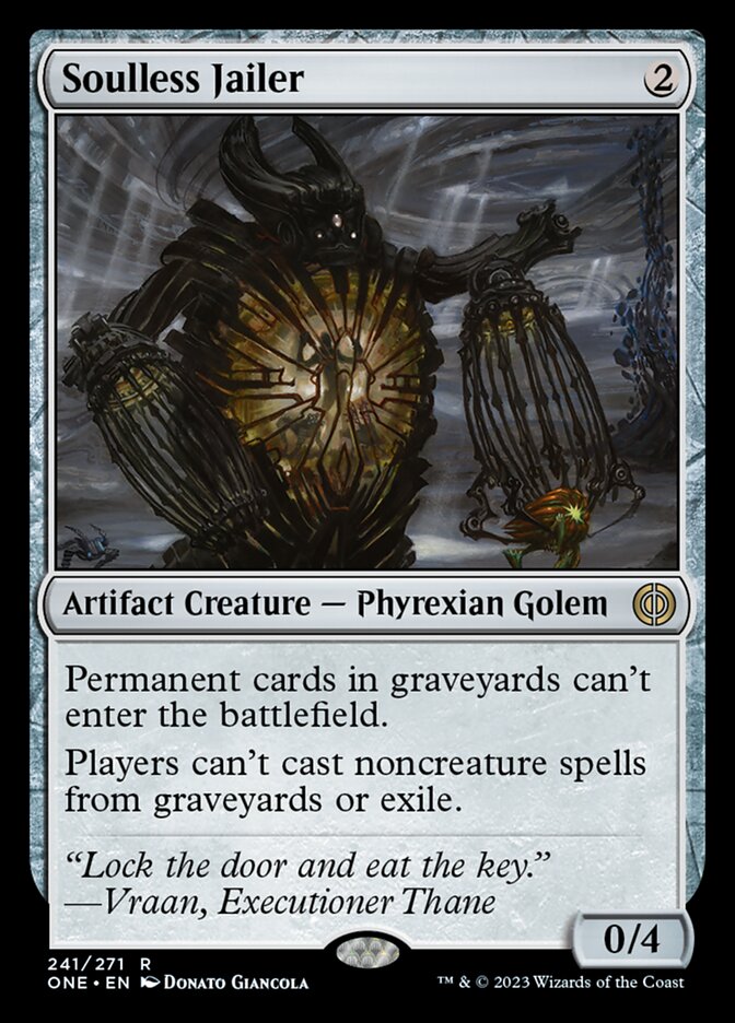 Soulless Jailer [Phyrexia: All Will Be One] - Destination Retro