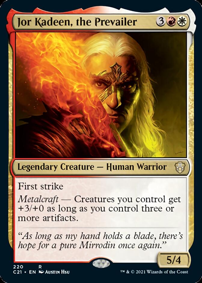 Jor Kadeen, the Prevailer [Commander 2021] - Destination Retro