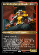 Ob Nixilis, Captive Kingpin (Foil Etched) [March of the Machine: The Aftermath] - Destination Retro