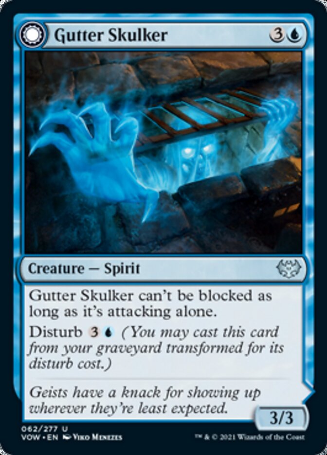 Gutter Skulker // Gutter Shortcut [Innistrad: Crimson Vow] - Destination Retro