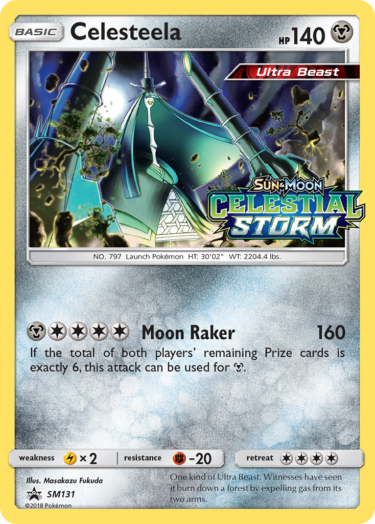 Celesteela (SM131) [Sun & Moon: Black Star Promos] - Destination Retro