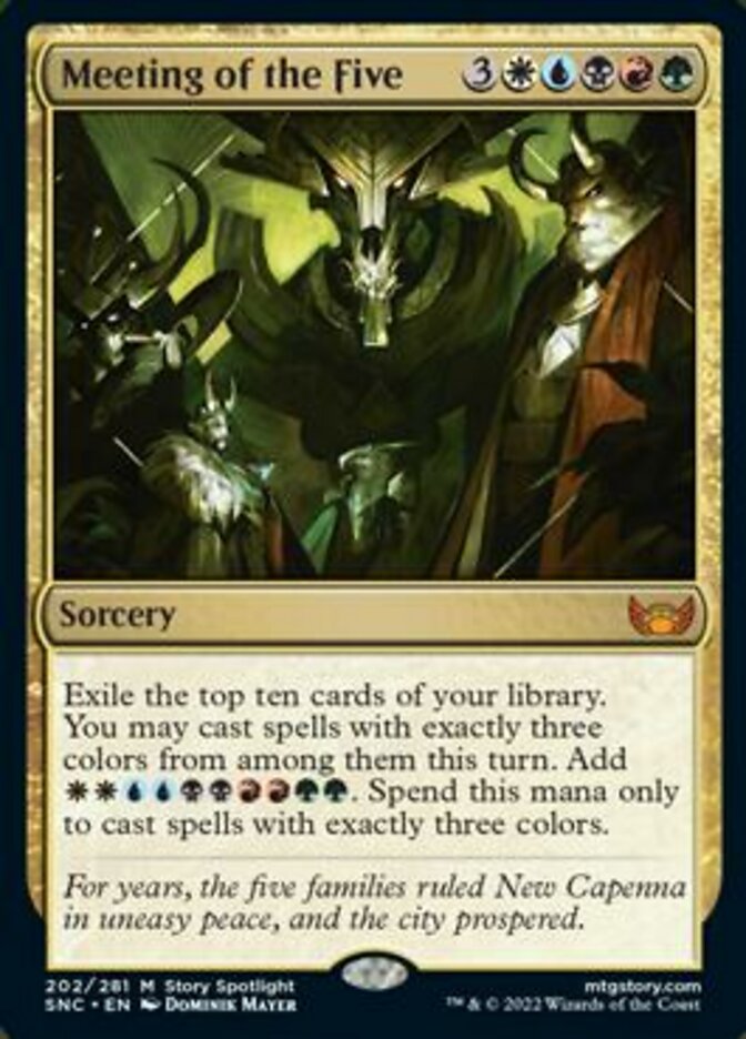 Meeting of the Five [Streets of New Capenna] - Destination Retro