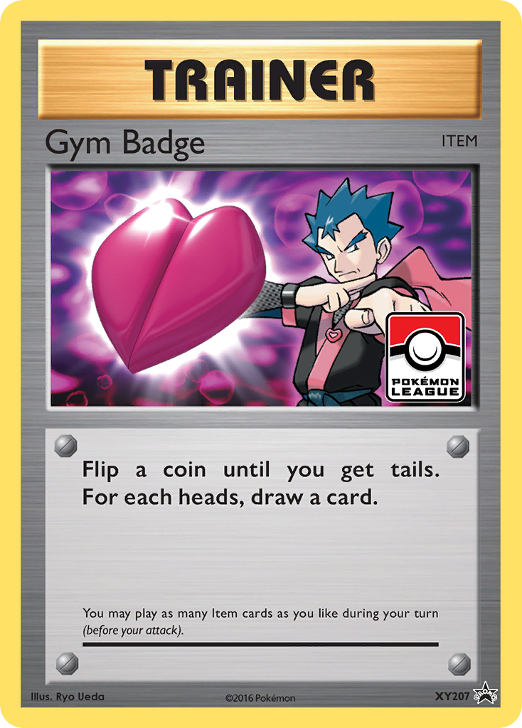 Gym Badge (XY207) (Koga) [XY: Black Star Promos] - Destination Retro
