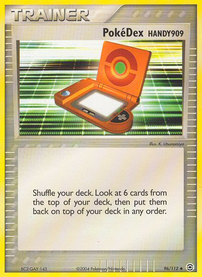 PokeDex HANDY909 (96/112) [EX: FireRed & LeafGreen] - Destination Retro