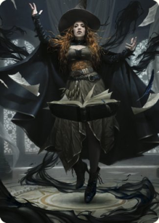 Tasha, the Witch Queen Art Card (41) [Commander Legends: Battle for Baldur's Gate Art Series] - Destination Retro