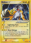 Raikou Star (114/115) [EX: Unseen Forces] - Destination Retro
