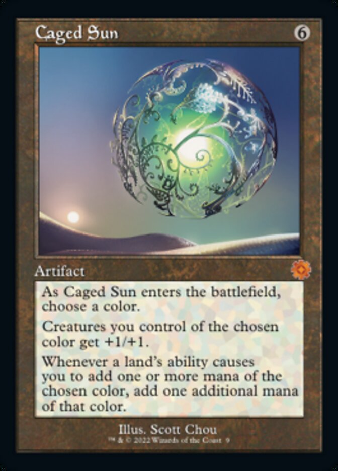 Caged Sun (Retro) [The Brothers' War Retro Artifacts] - Destination Retro