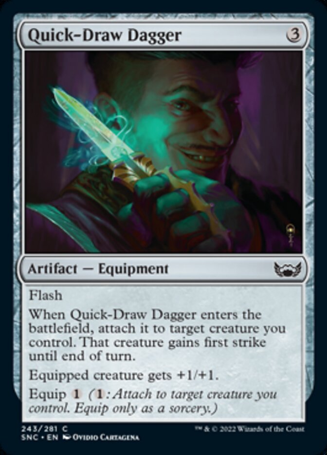 Quick-Draw Dagger [Streets of New Capenna] - Destination Retro