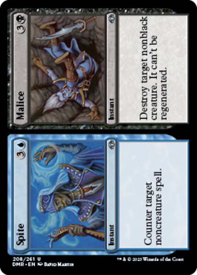 Spite // Malice [Dominaria Remastered] - Destination Retro