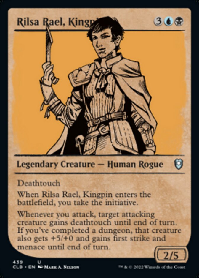 Rilsa Rael, Kingpin (Showcase) [Commander Legends: Battle for Baldur's Gate] - Destination Retro