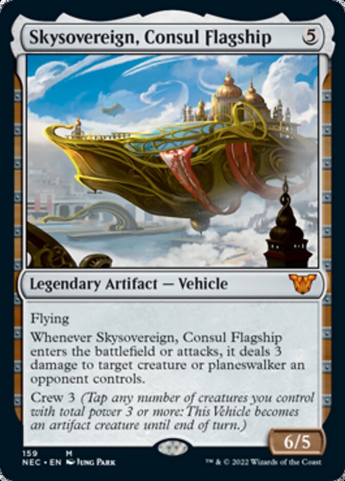 Skysovereign, Consul Flagship [Kamigawa: Neon Dynasty Commander] - Destination Retro