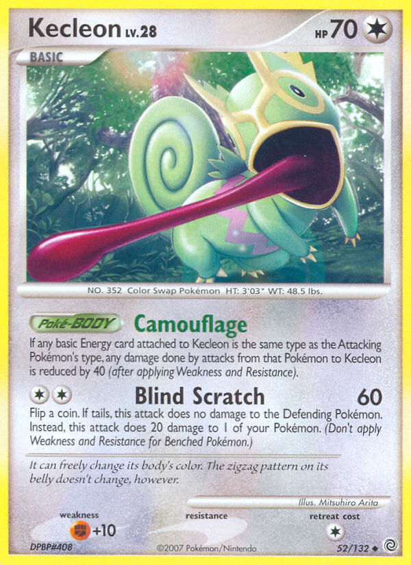 Kecleon (52/132) [Diamond & Pearl: Secret Wonders] - Destination Retro