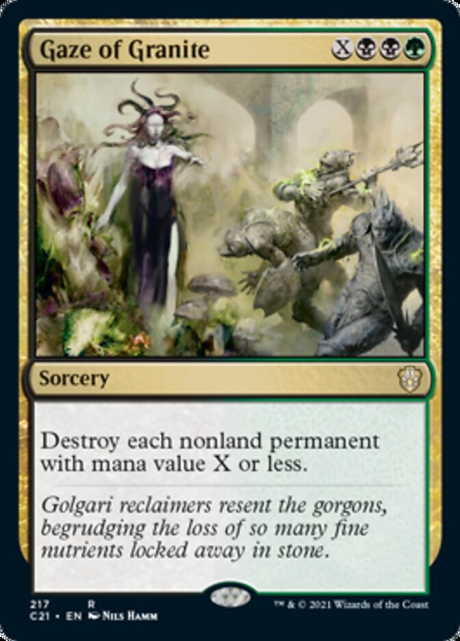 Gaze of Granite [Commander 2021] - Destination Retro
