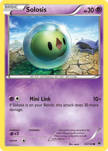 Solosis (33/124) [XY: Fates Collide] - Destination Retro