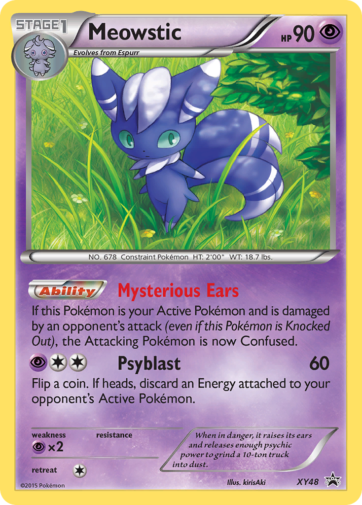 Meowstic (XY48) [XY: Black Star Promos] - Destination Retro