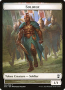 Bird (001) // Soldier Double-sided Token [Kaldheim Commander Tokens] - Destination Retro
