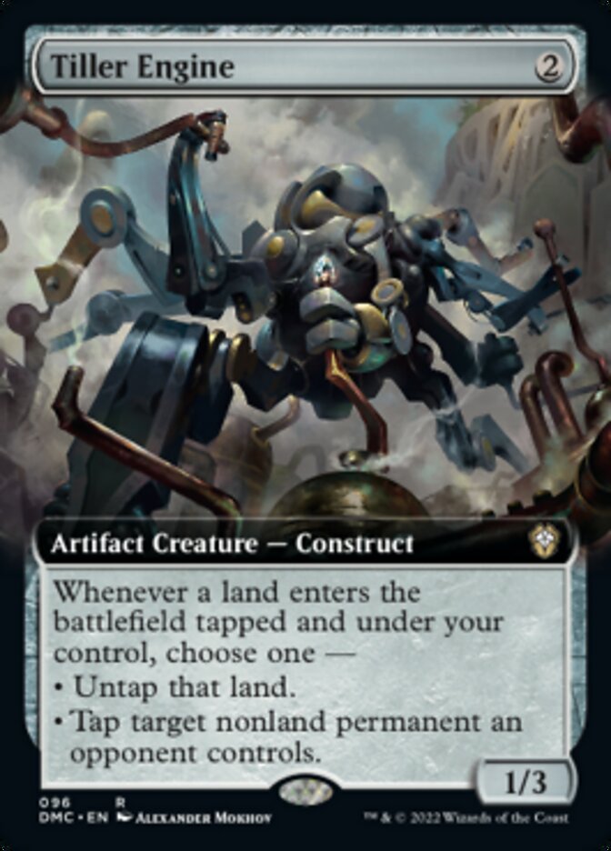 Tiller Engine (Extended Art) [Dominaria United Commander] - Destination Retro
