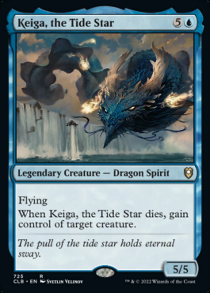 Keiga, the Tide Star [Commander Legends: Battle for Baldur's Gate] - Destination Retro