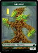 Saproling // Beast Double-Sided Token [Ravnica Remastered Tokens] - Destination Retro