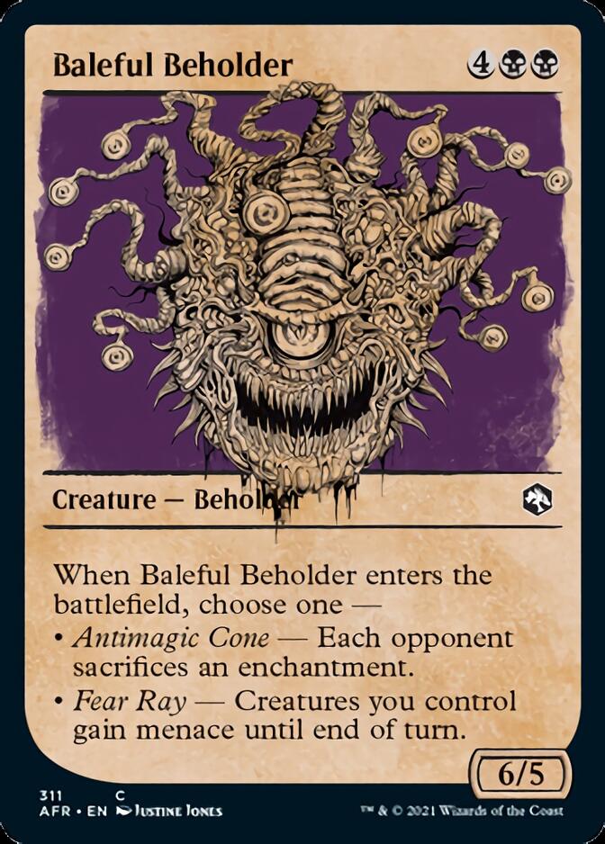 Baleful Beholder (Showcase) [Dungeons & Dragons: Adventures in the Forgotten Realms] - Destination Retro