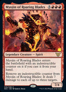 Myojin of Roaring Blades [Kamigawa: Neon Dynasty Commander] - Destination Retro