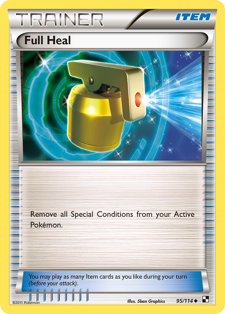 Full Heal (95/114) [Black & White: Base Set] - Destination Retro