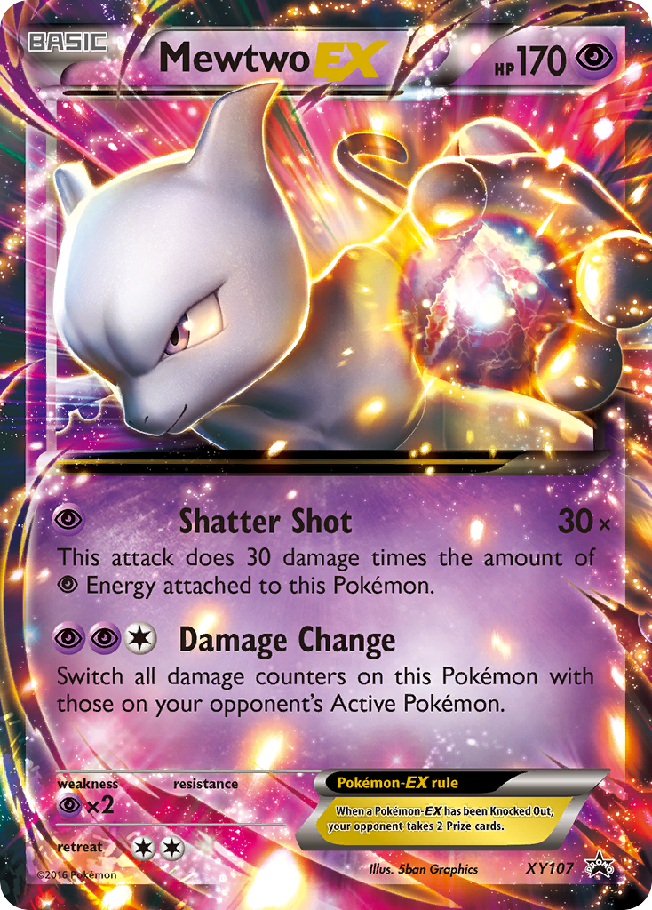Mewtwo EX (XY107) [XY: Black Star Promos] - Destination Retro