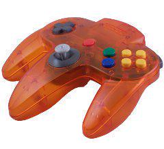 Fire Orange Controller - Nintendo 64 - Destination Retro