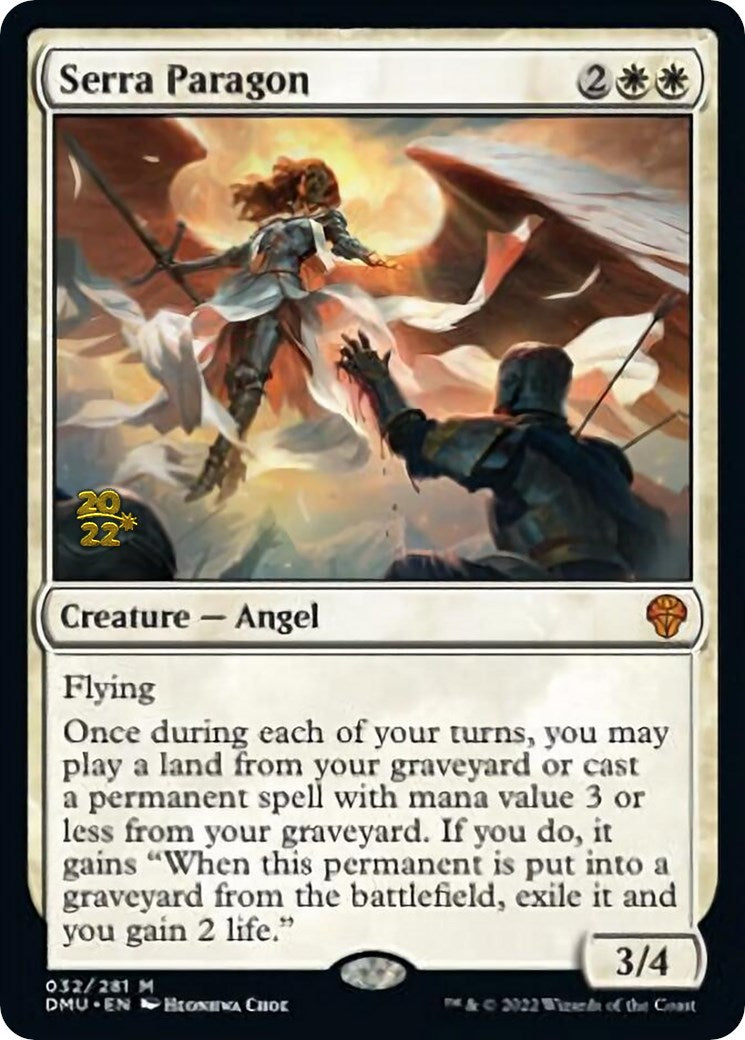 Serra Paragon [Dominaria United Prerelease Promos] - Destination Retro