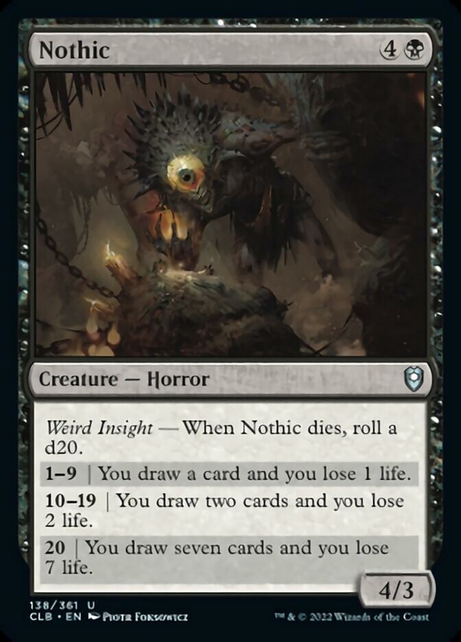 Nothic [Commander Legends: Battle for Baldur's Gate] - Destination Retro