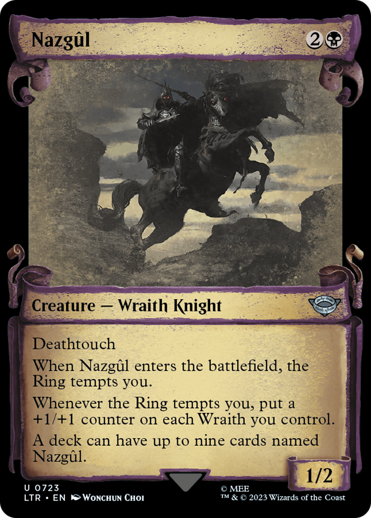 Nazgul (0723) [The Lord of the Rings: Tales of Middle-Earth Showcase Scrolls] - Destination Retro