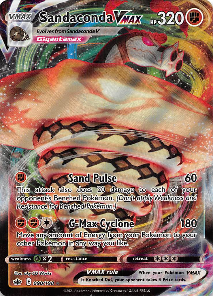 Sandaconda VMAX (090/198) [Sword & Shield: Chilling Reign] - Destination Retro