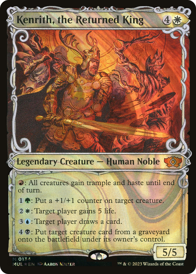 Kenrith, the Returned King (Halo Foil) [Multiverse Legends] - Destination Retro