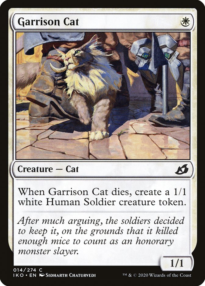 Garrison Cat [Ikoria: Lair of Behemoths] - Destination Retro
