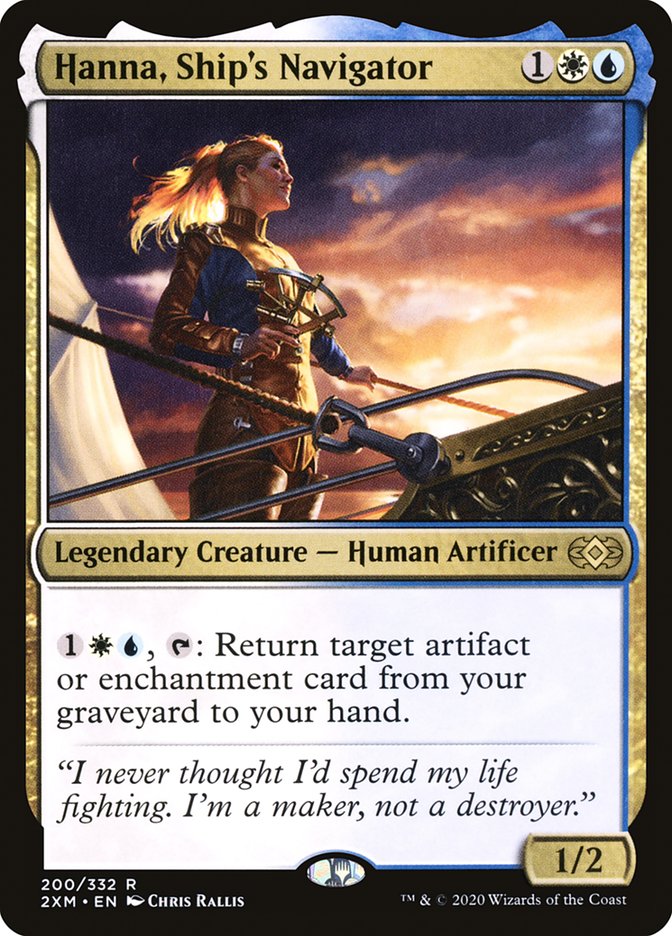 Hanna, Ship's Navigator [Double Masters] - Destination Retro