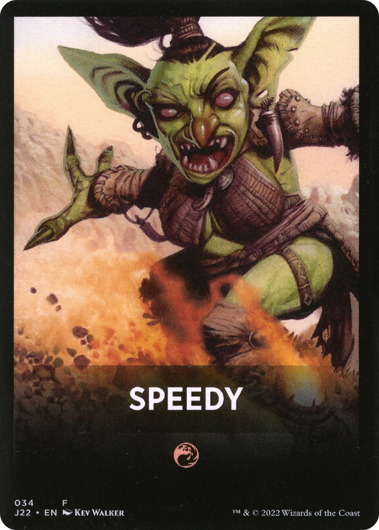 Speedy Theme Card [Jumpstart 2022 Front Cards] - Destination Retro