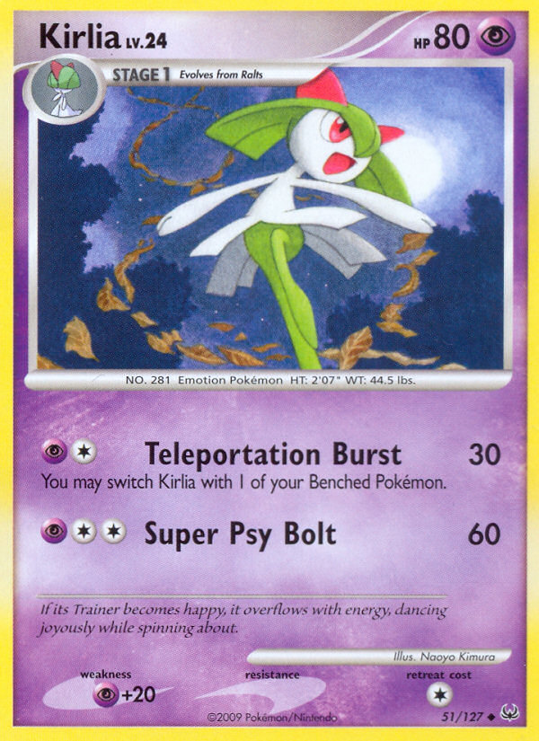 Kirlia (51/127) [Platinum: Base Set] - Destination Retro