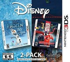 Frozen & Big Hero 6 Disney 2 Pack - Nintendo 3DS - Destination Retro