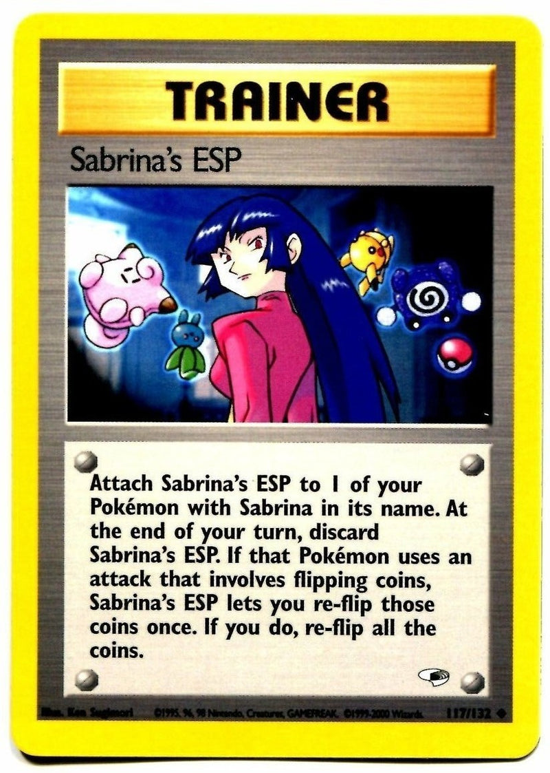 Sabrina's ESP (117/132) [Gym Heroes Unlimited] - Destination Retro