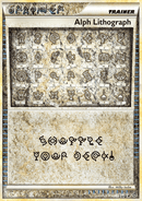 Alph Lithograph [HeartGold & SoulSilver: Unleashed] - Destination Retro