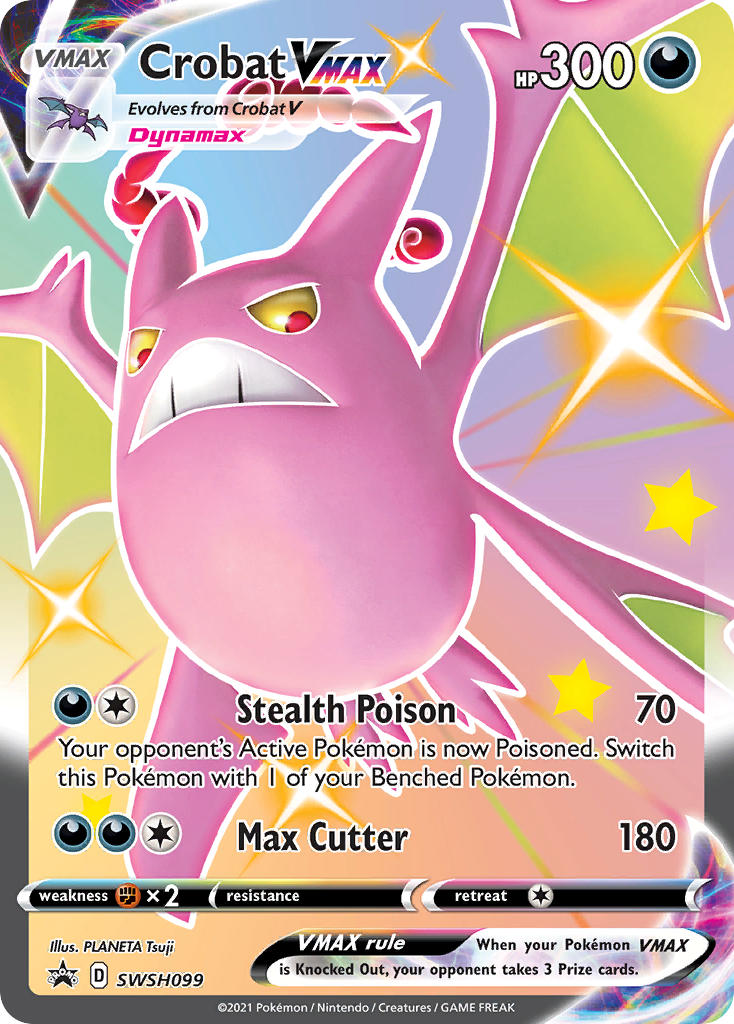 Crobat VMAX (SWSH099) [Jumbo Cards] - Destination Retro