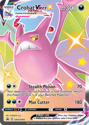 Crobat VMAX (SWSH099) [Jumbo Cards] - Destination Retro