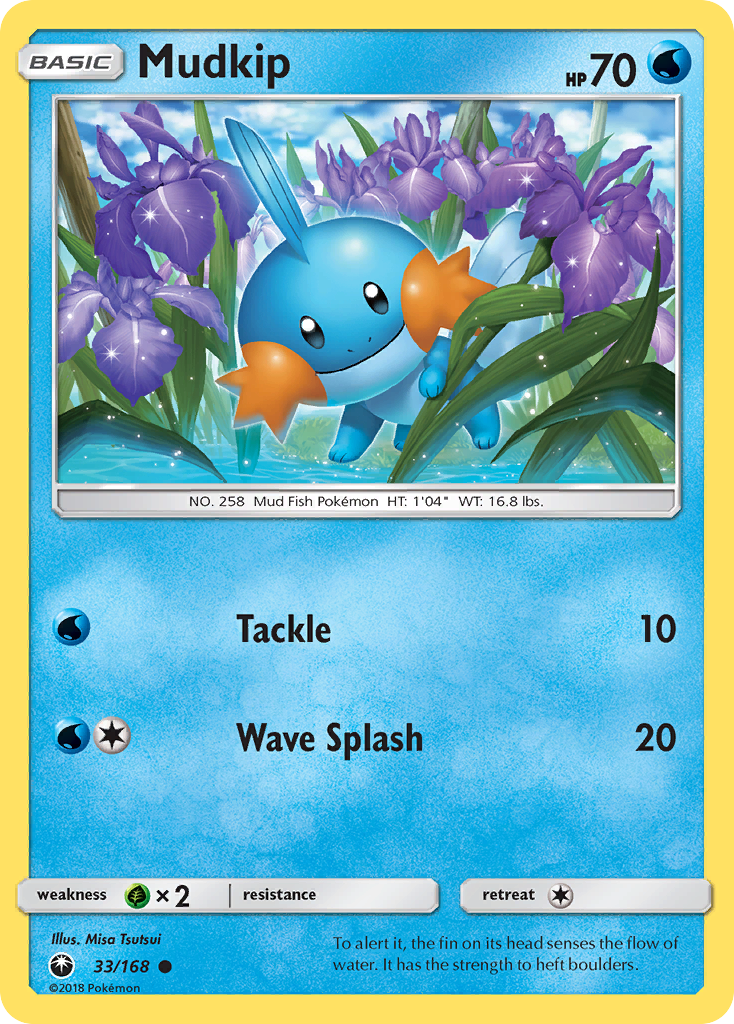 Mudkip (33/168) [Sun & Moon: Celestial Storm] - Destination Retro