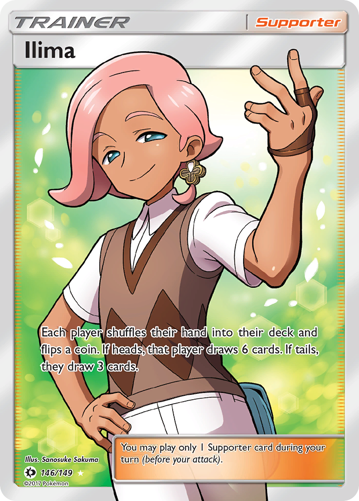 Ilima (146/149) [Sun & Moon: Base Set] - Destination Retro