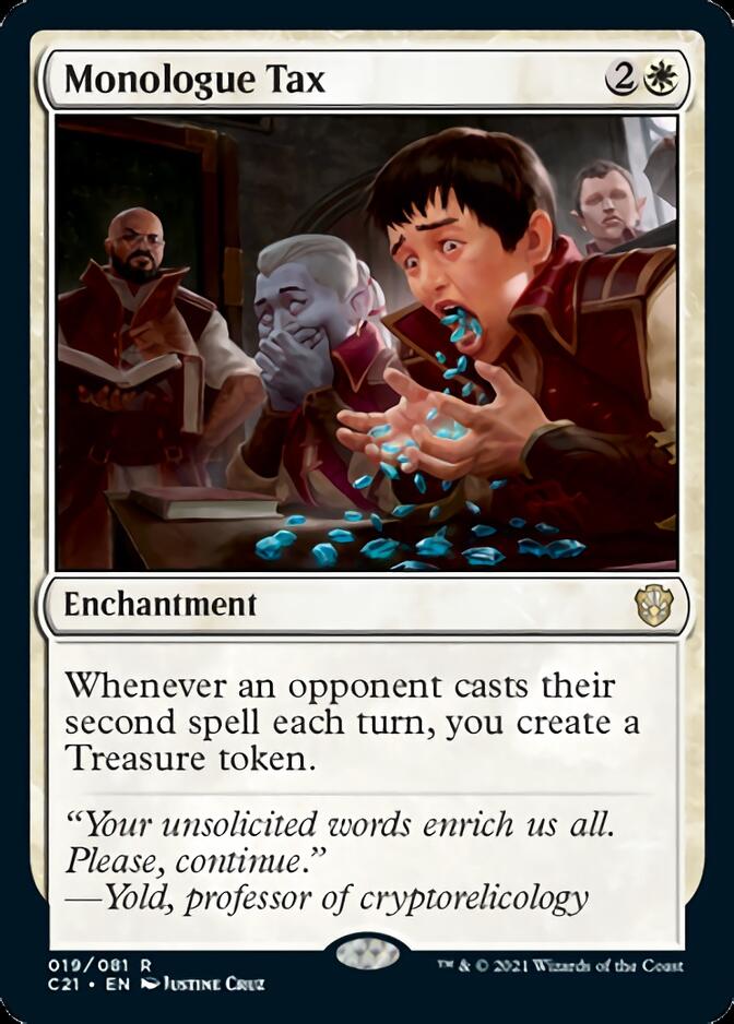 Monologue Tax [Commander 2021] - Destination Retro
