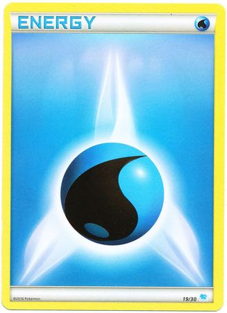 Water Energy (19/30) [XY: Trainer Kit - Pikachu Libre & Suicune] - Destination Retro