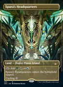 Spara's Headquarters (Borderless Alternate Art) [Streets of New Capenna] - Destination Retro