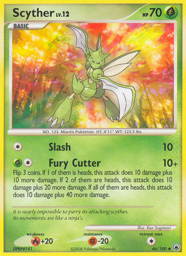 Scyther (46/100) [Diamond & Pearl: Majestic Dawn] - Destination Retro