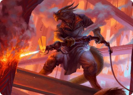 Plasma Jockey Art Card [Streets of New Capenna Art Series] - Destination Retro