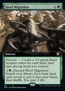 Herd Migration (Extended Art) [Dominaria United] - Destination Retro